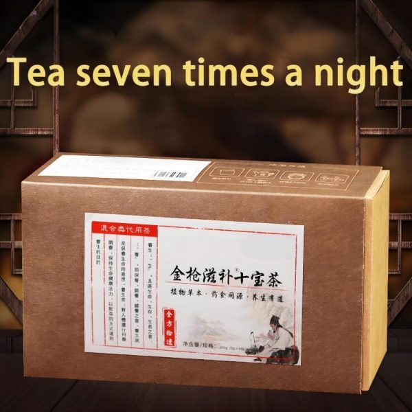 Tea seven times a night